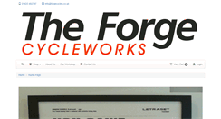Desktop Screenshot of forgecycles.co.uk